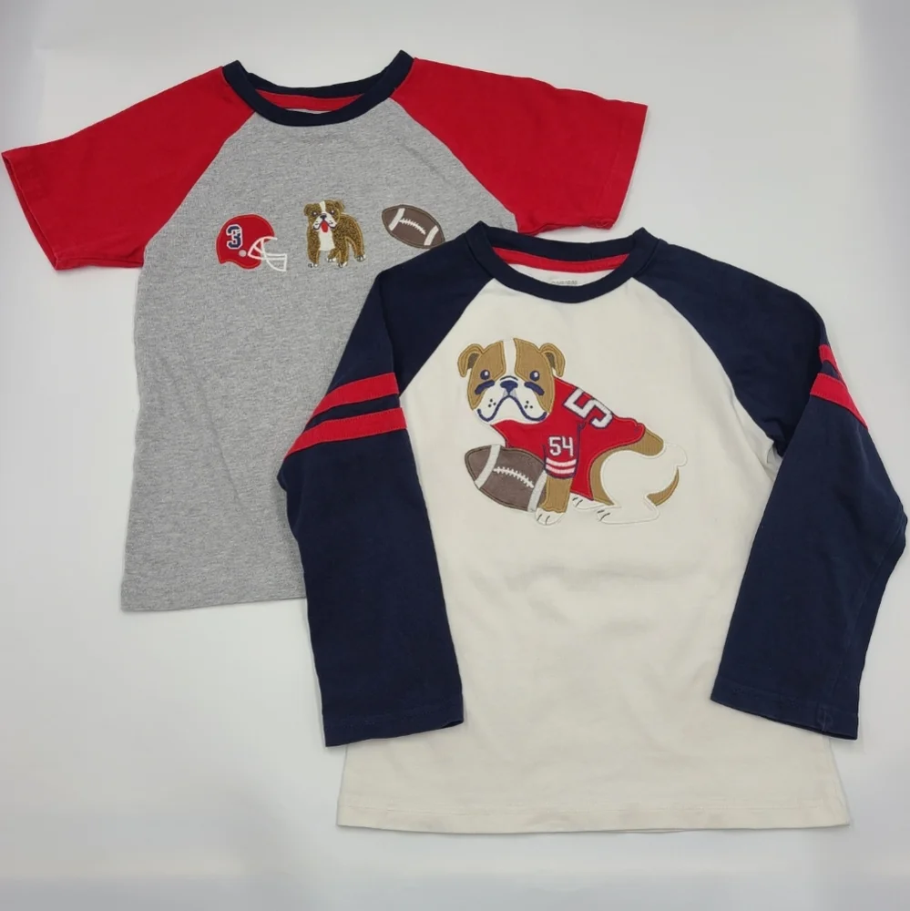 Gymboree boys' football bundle size 5T